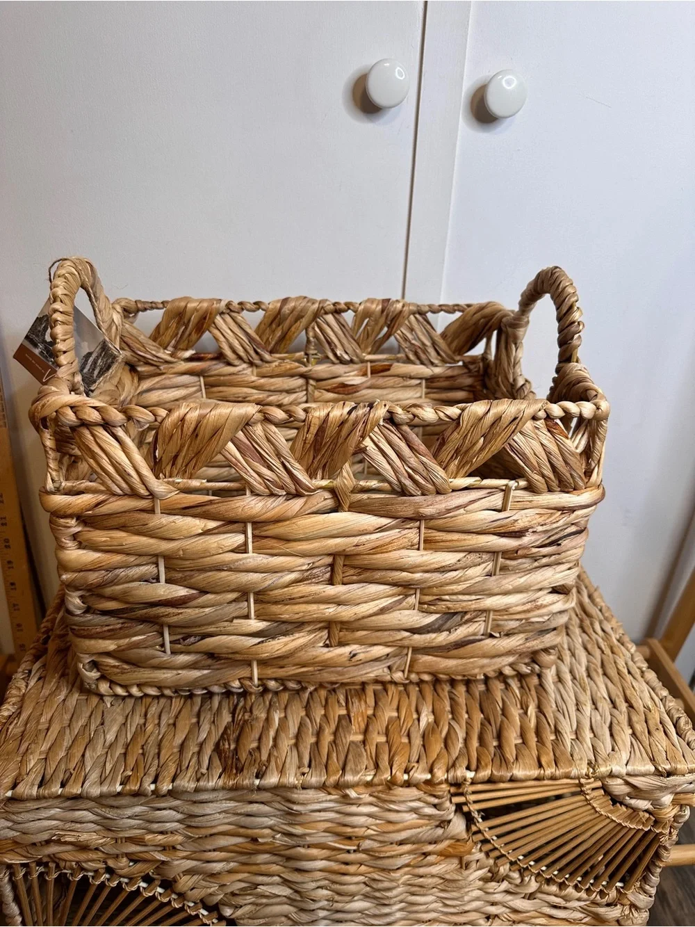 Wicker Basket with handles
